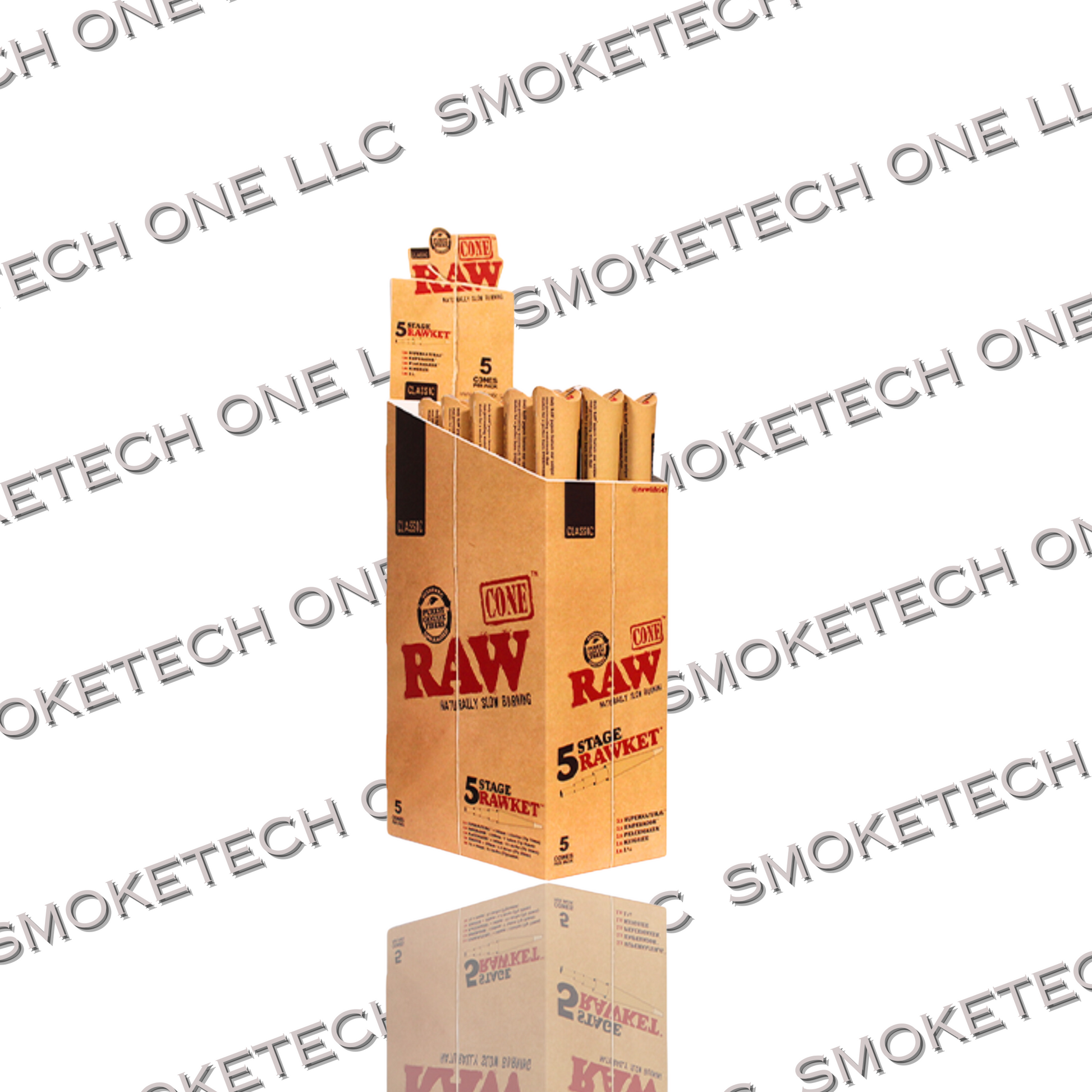 RAW Classic 5 Stage RAWket Pack - Smoke Tech One LLC