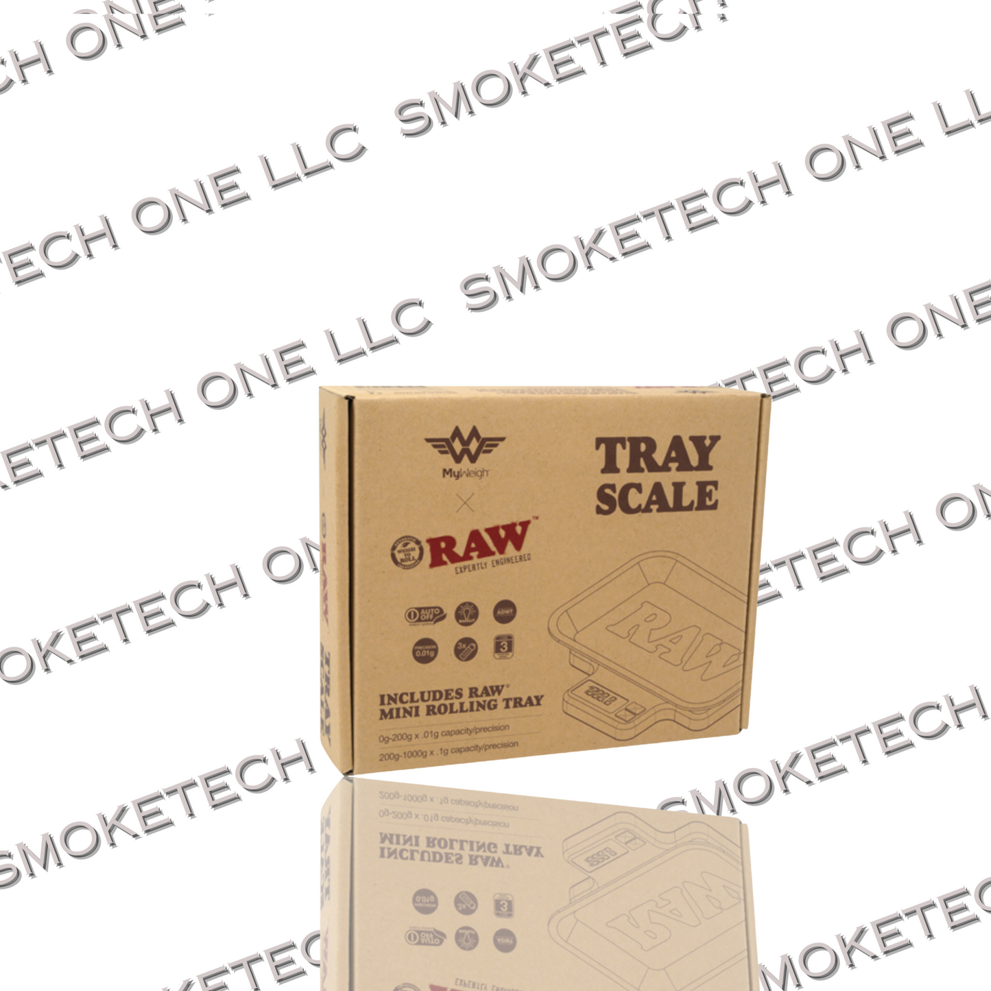 RAW x MY WEIGH Tray Scale - Smoke Tech One LLC