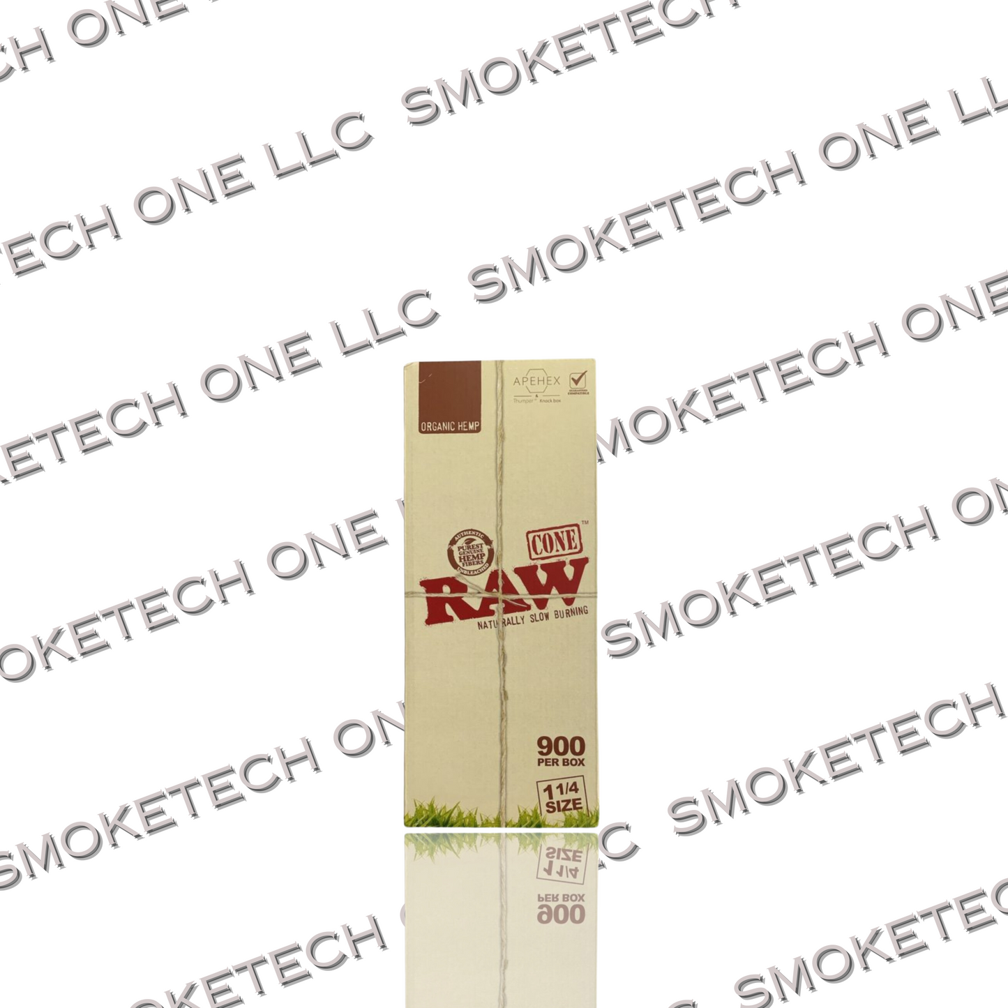 RAW Organic 1¼ Cones | Bulk Box | 900 Cones