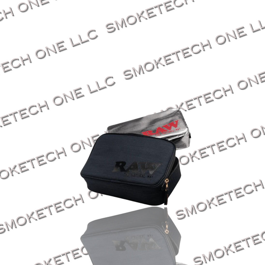 RAW Smell Proof Smokers Pouch (QTR Pounder) - Smoke Tech One LLC