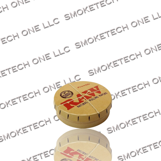 RAW Tin Round Small With Clip Top - Smoke Tech One LLC
