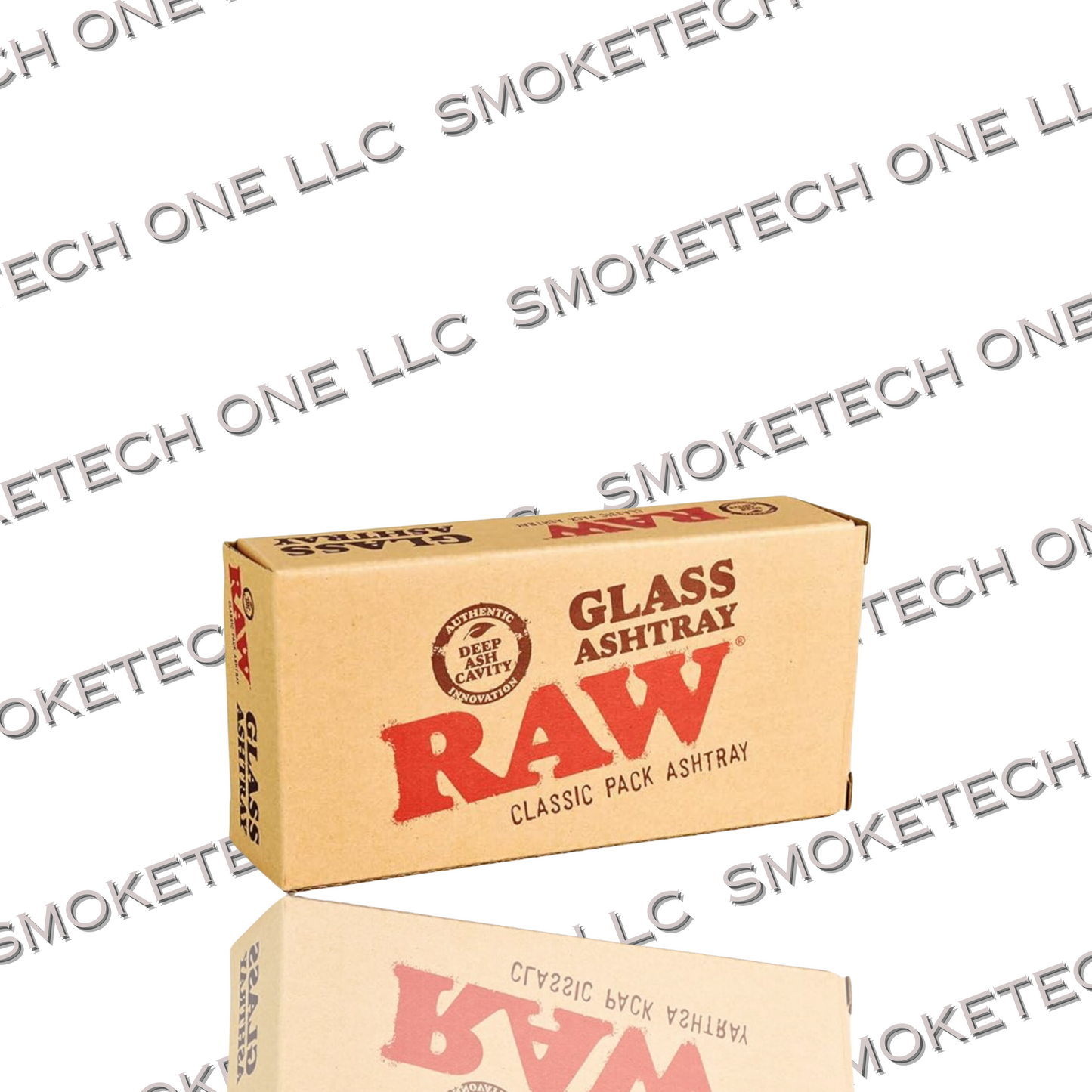 RAW Classic Glass Ashtray - Smoke Tech One LLC