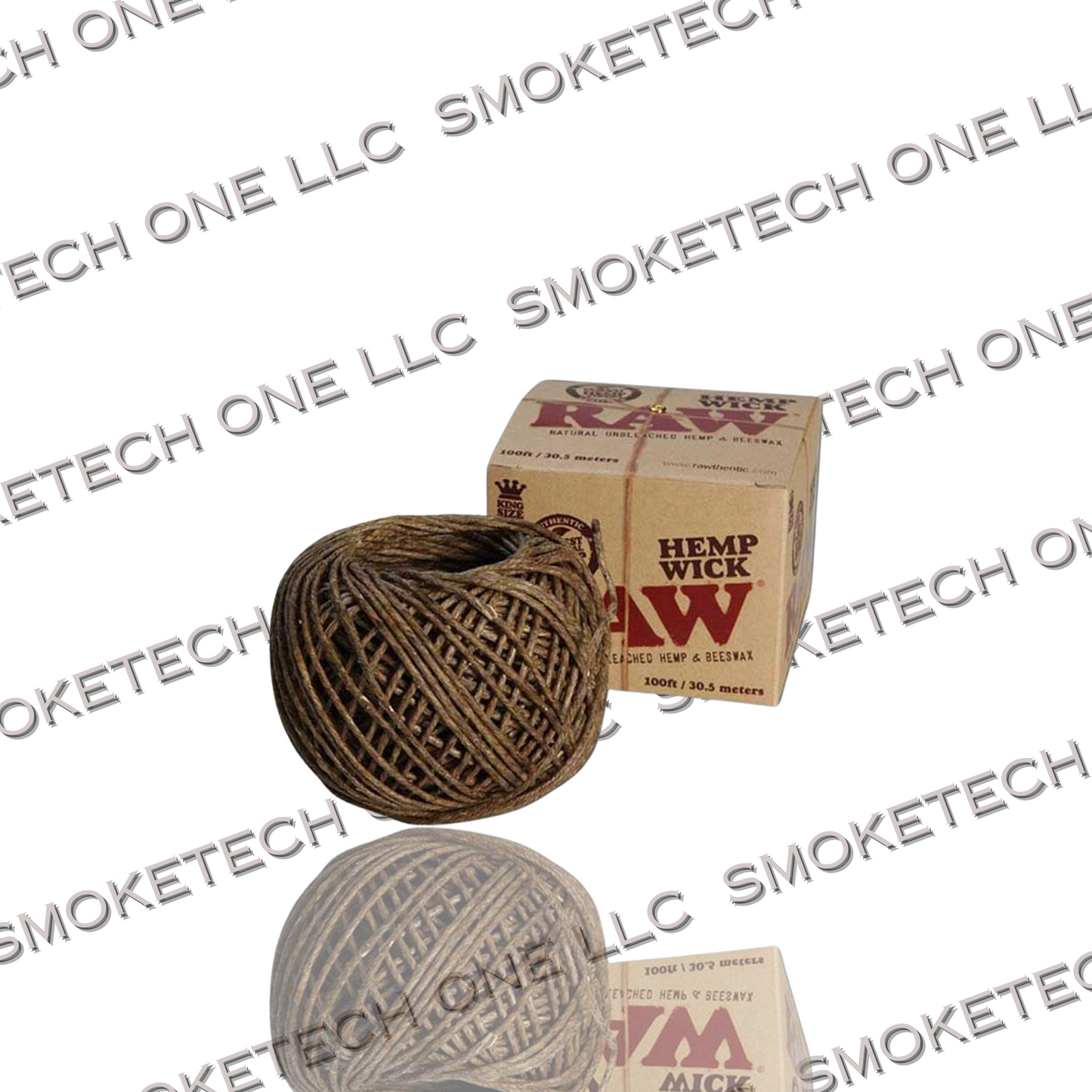 RAW Hemp Wick Ball – 100ft - Smoke Tech One LLC