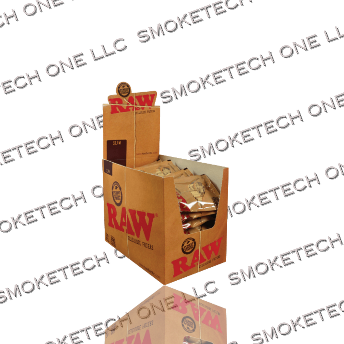 RAW Slim Cellulose Filters - Smoke Tech One LLC