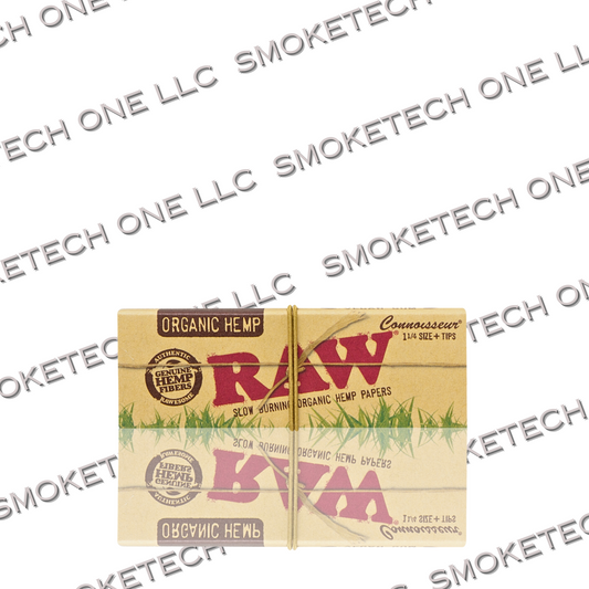 RAW Organic Connoisseur 1 1/4 Rolling Papers - Smoke Tech One LLC