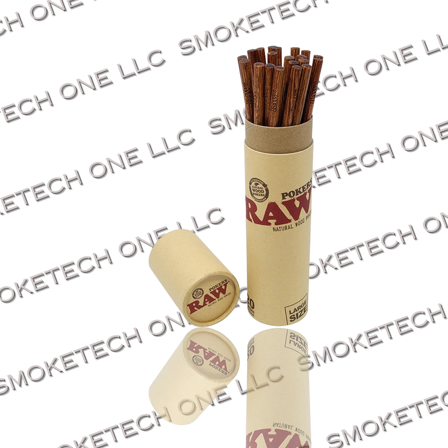 RAW Natural Wooden Pokers (LARGE)