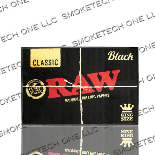 RAW Black Floor Mat ( 1 1/4 Size)