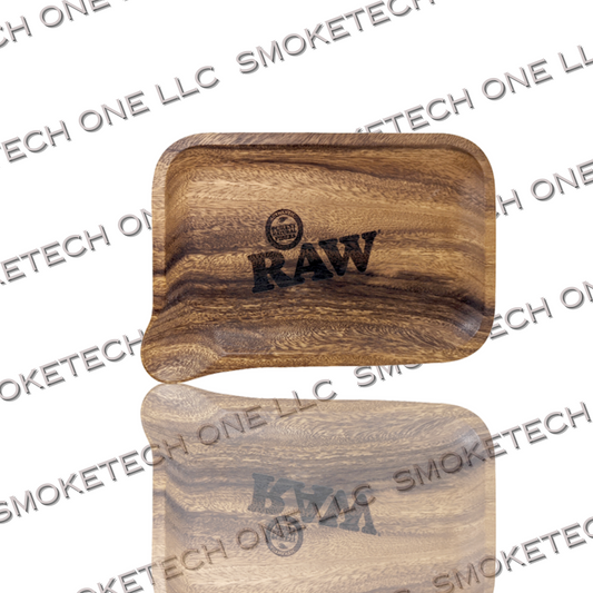 RAW Wooden Pour Rolling Tray - Smoke Tech One LLC