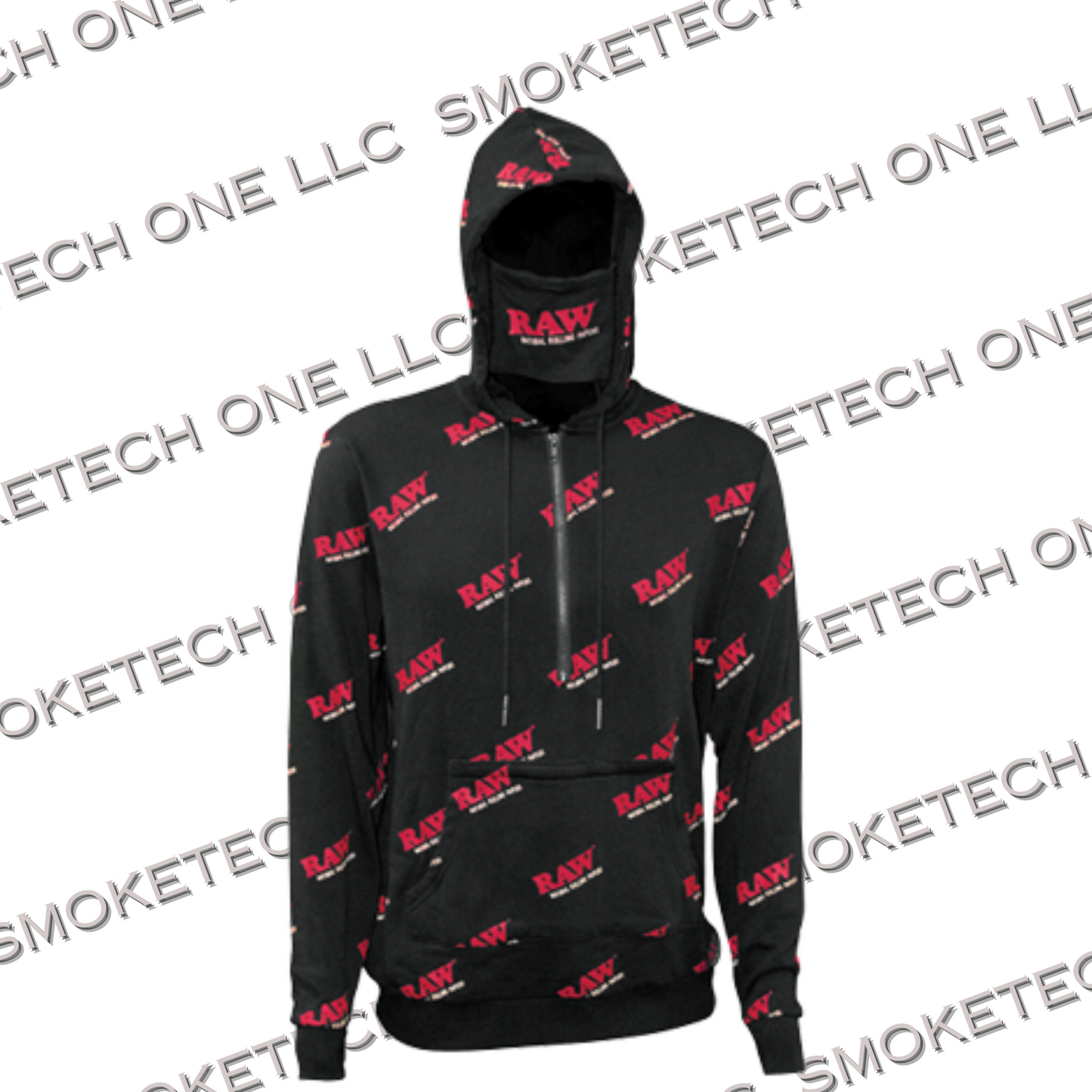 RAW Rawlers Hoodie (Red Logo)