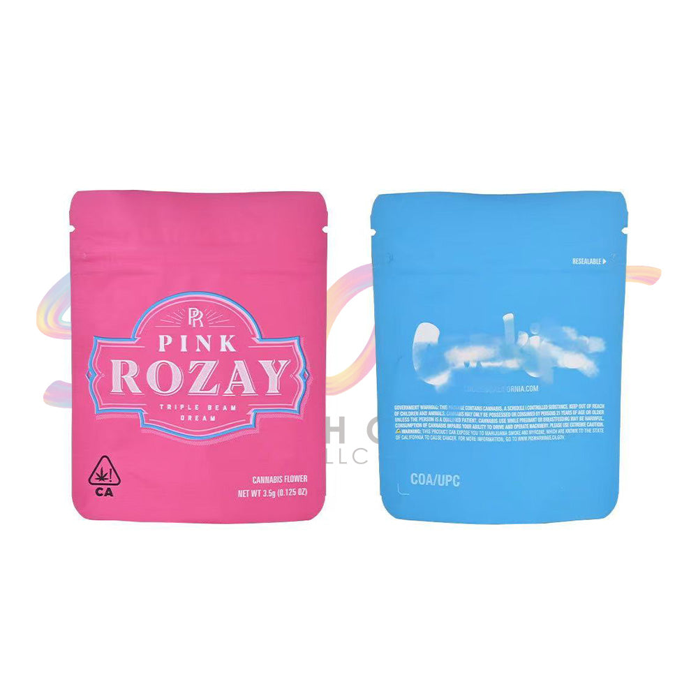 Pink Rozay Cannabis Flower Pouch PK494