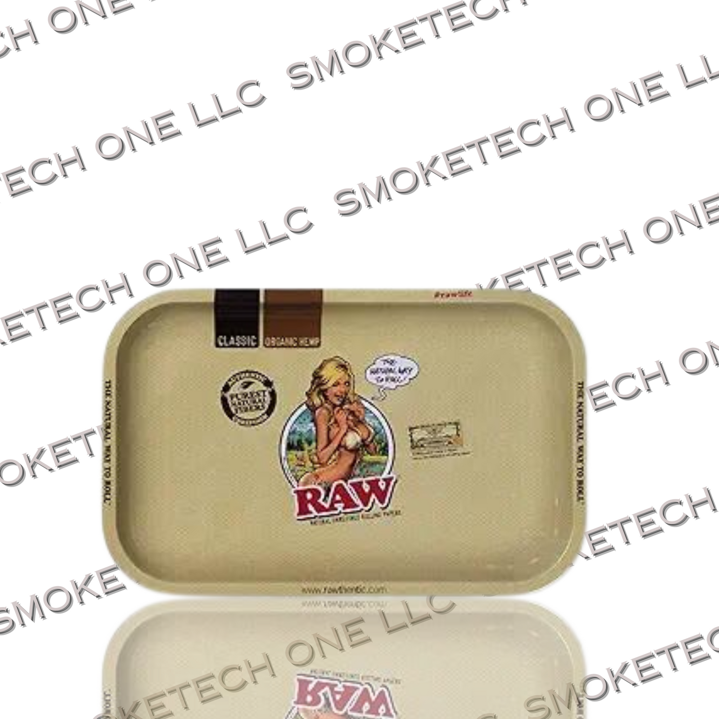 RAW Girl Rolling Tray (Small) - Smoke Tech One LLC