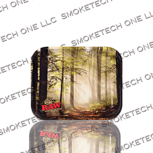 RAW Smokey Forest Rolling Tray (Large) - Smoke Tech One LLC