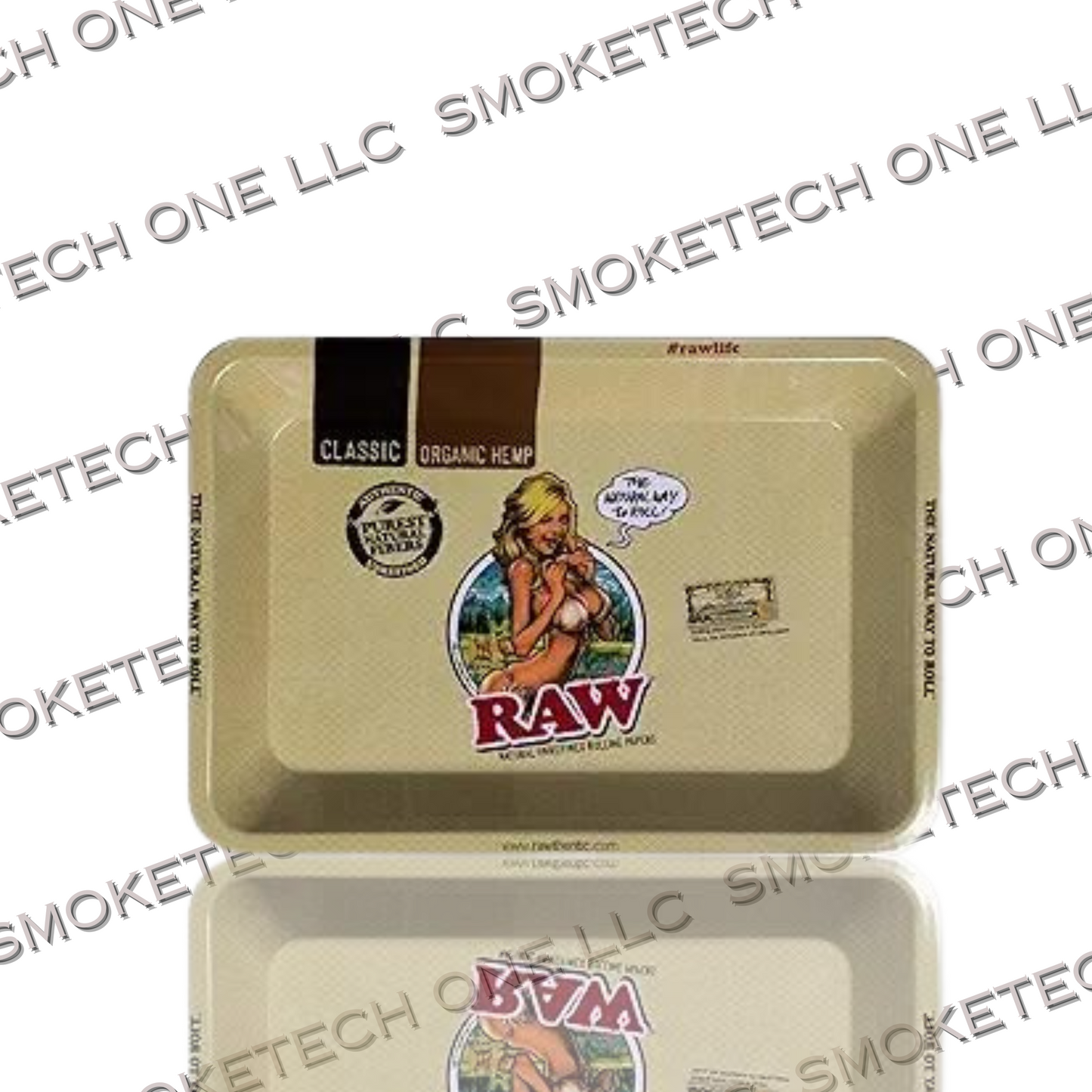 RAW Girl Rolling Tray (Mini) - Smoke Tech One LLC