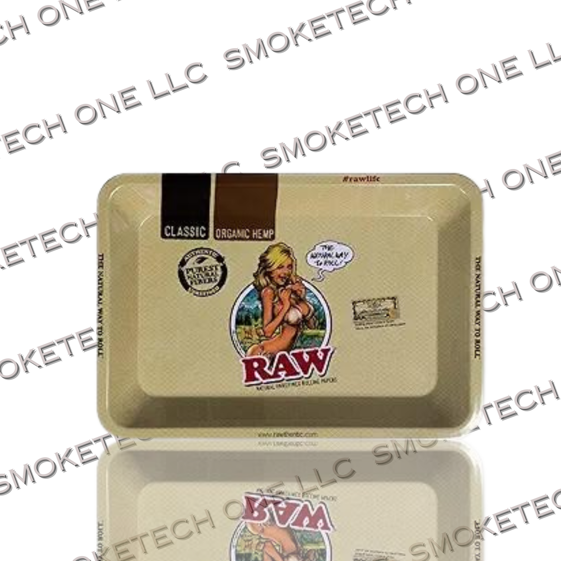 RAW Girl Rolling Tray (Mini) - Smoke Tech One LLC