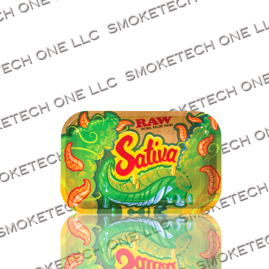 RAW Sativa Rolling Tray - Smoke Tech One LLC