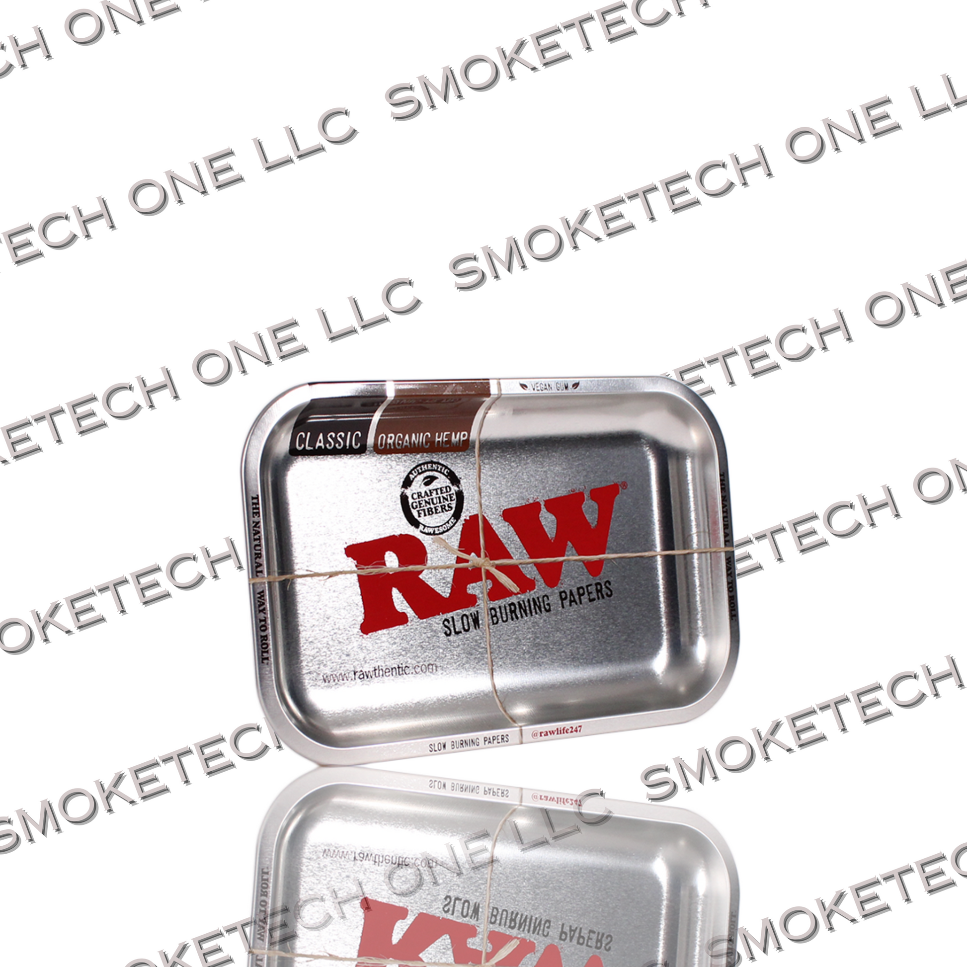 RAW Silver Tray (Small) - Smoke Tech One LLC