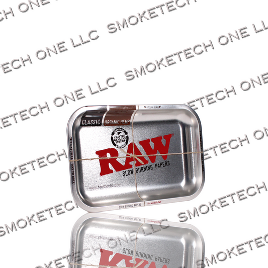 RAW Silver Tray (Small) - Smoke Tech One LLC