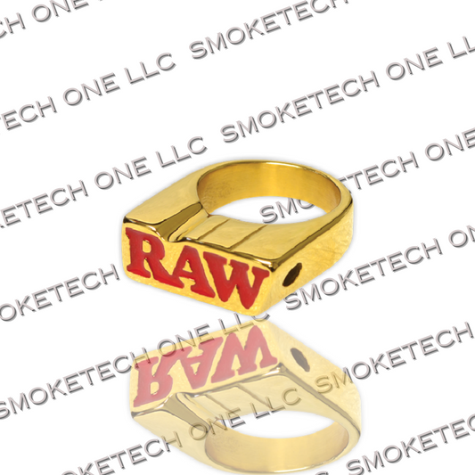 RAW Gold Smoker Ring - Smoke Tech One LLC