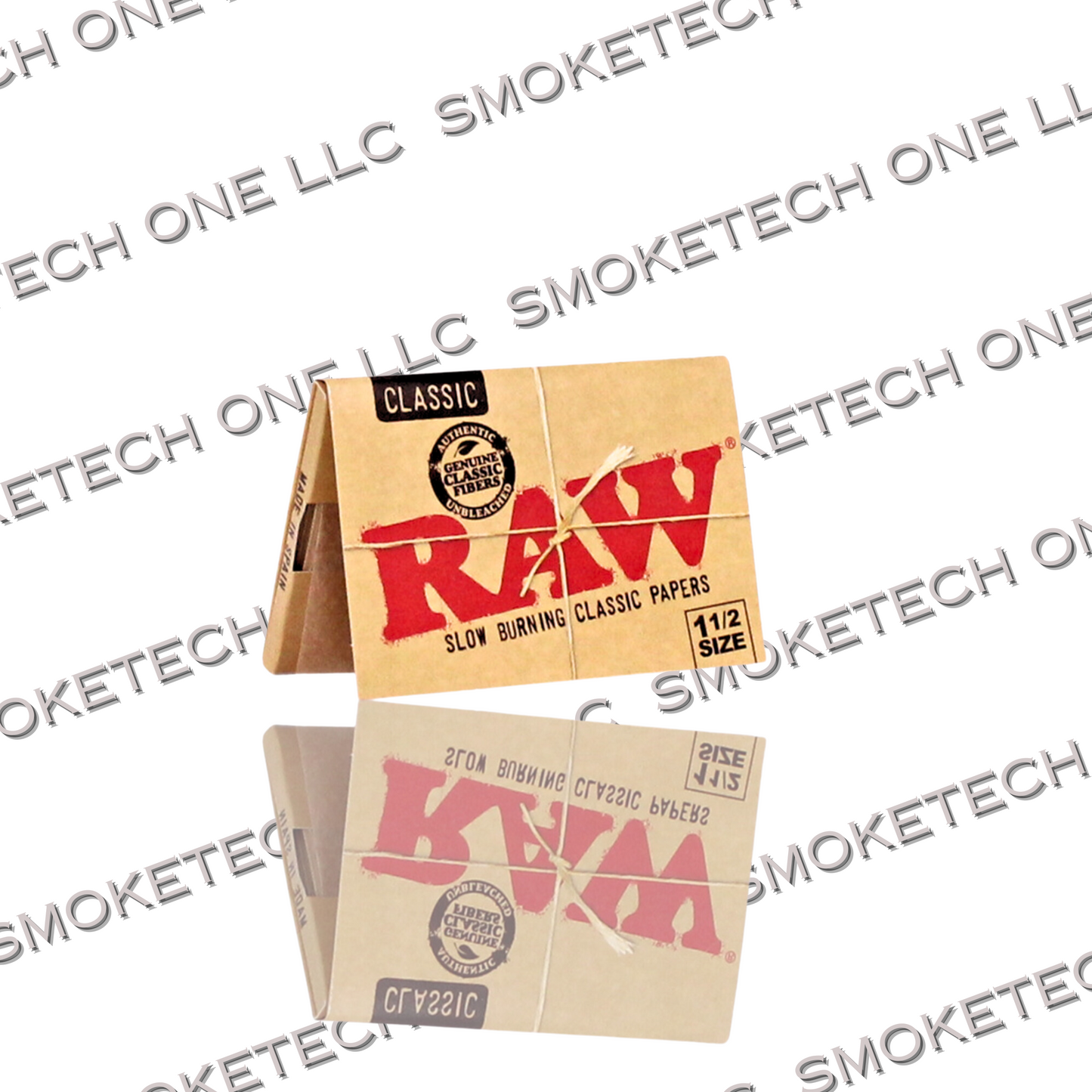 RAW Classic 1 1/2 Rolling Papers - Smoke Tech One LLC