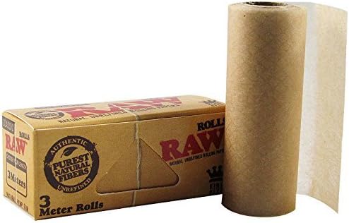 RAW Classic Kingsize Slim -3 Mtr Rolls - Smoke Tech One LLC