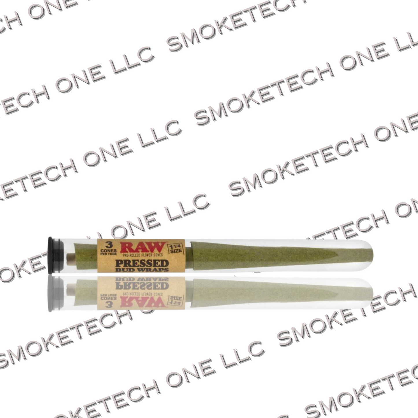 RAW Pressed Bud Wraps 1 1/4 Size Pre Rolled Flower Cones