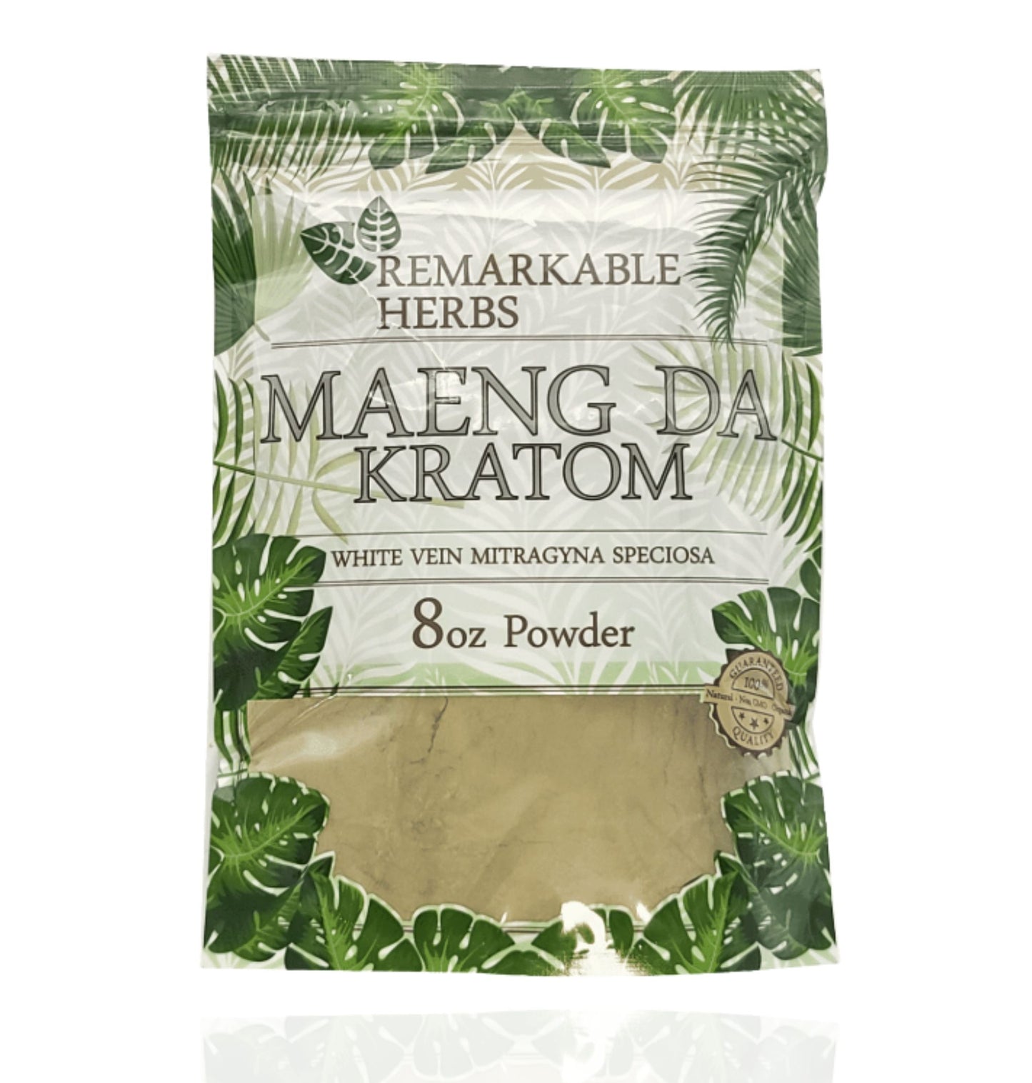 Remarkable Herbs Maeng Da Kratom – White Vein (8oz Powder) - Smoke Tech One LLC