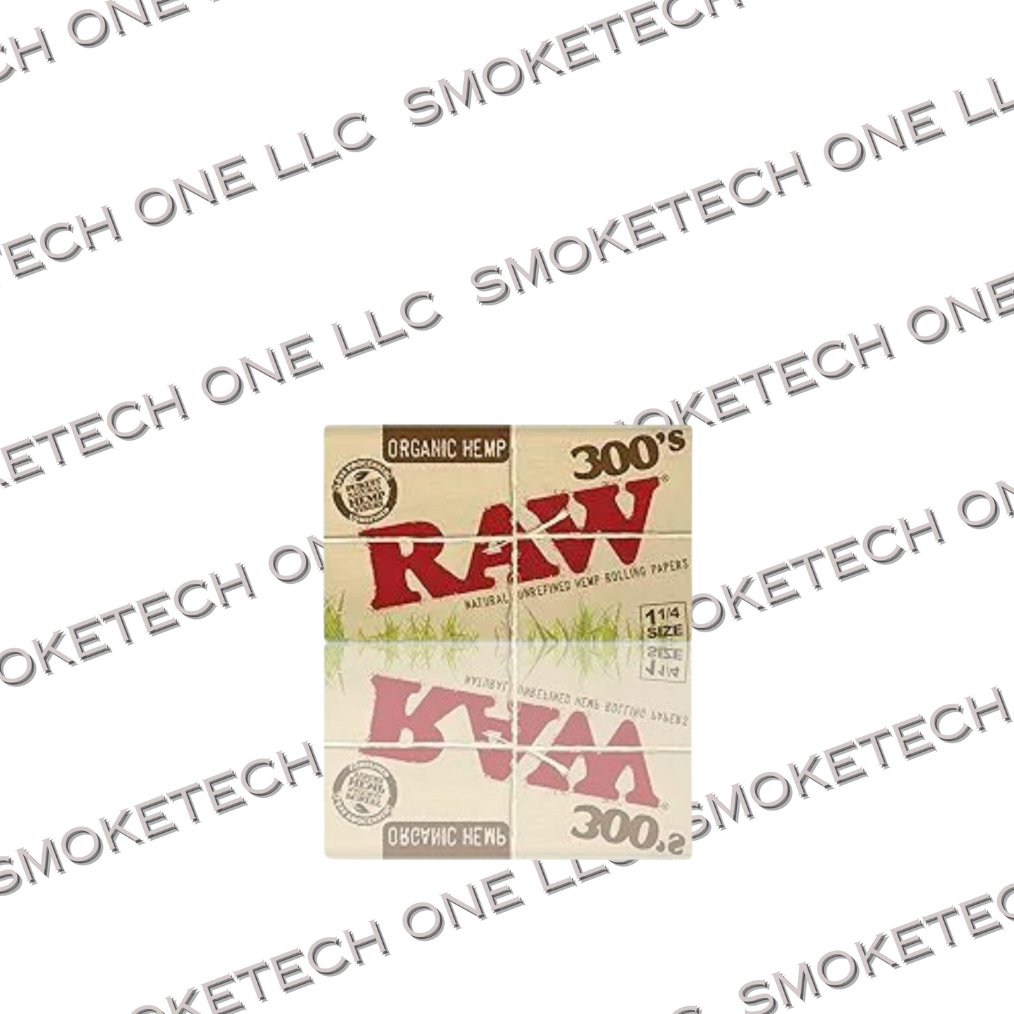 RAW Organic Creaseless 1 1/4 - 300's - Smoke Tech One LLC