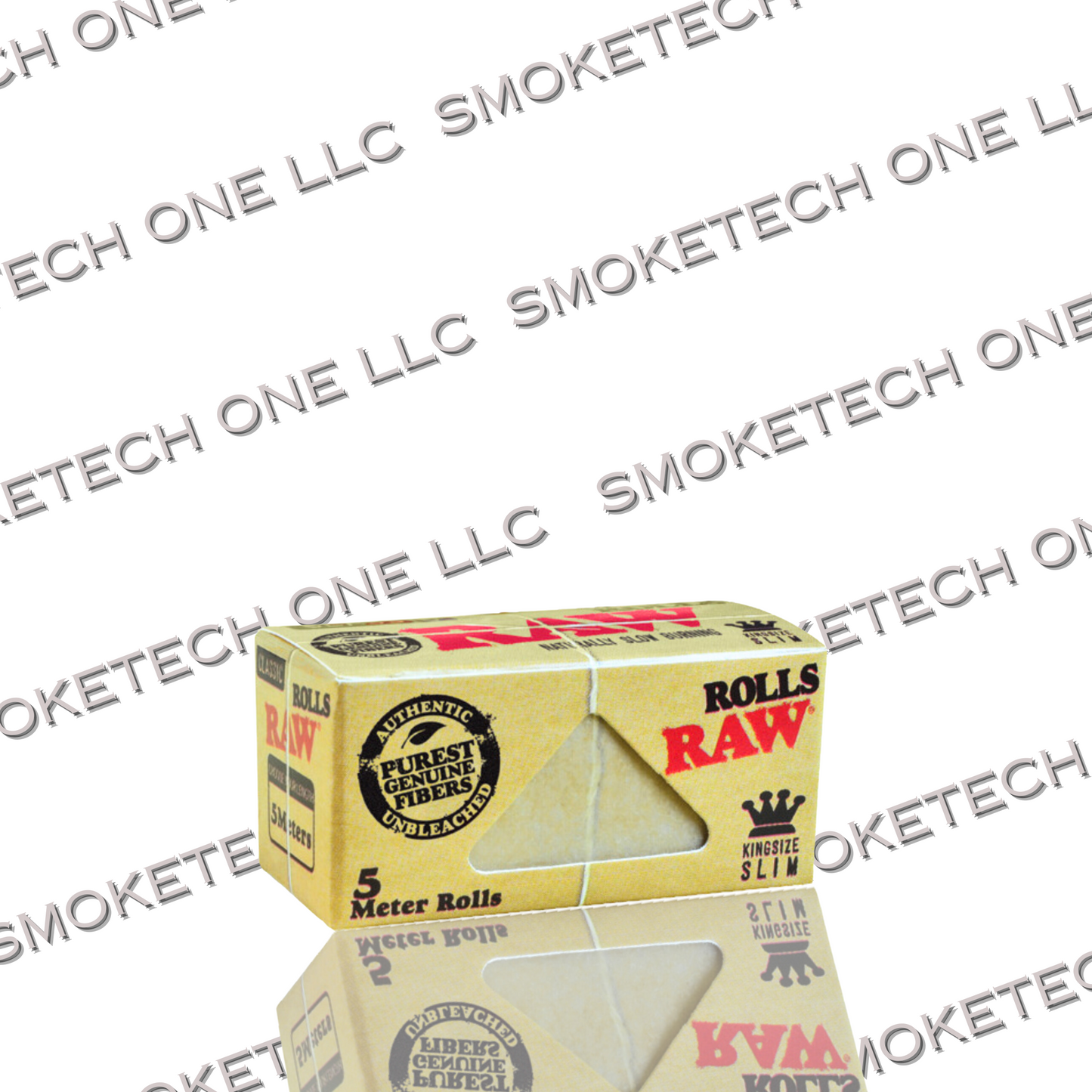 RAW Classic Paper Rolls King Size Slim - 5 Meters - Smoke Tech One LLC