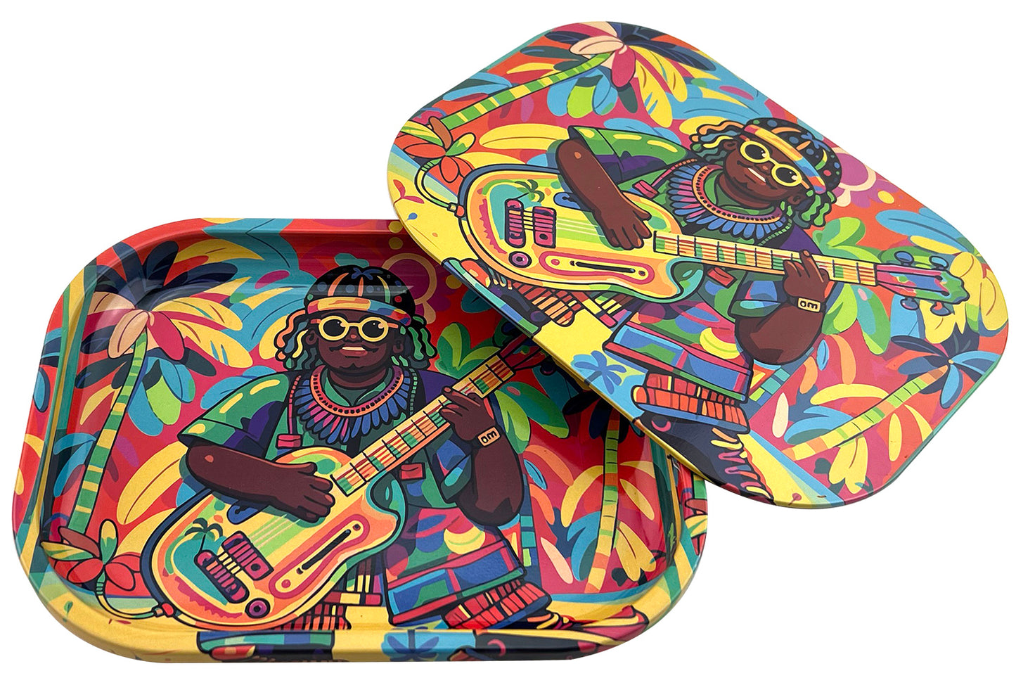 Hipster Reggae Vibes Rolling Tray AP019