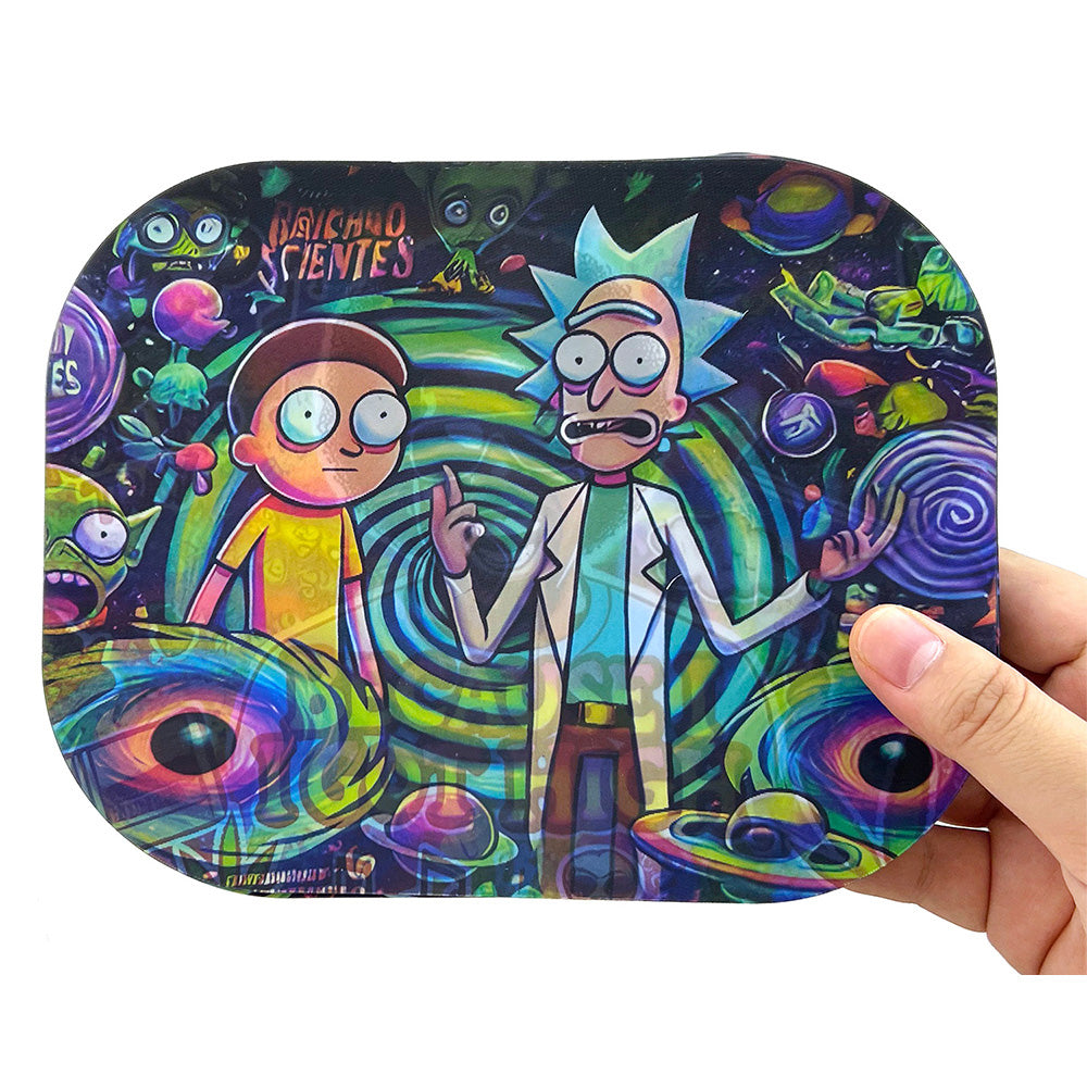 Hipster Stoner &"Because I Got High" 3D Cover Rolling Tray AP032