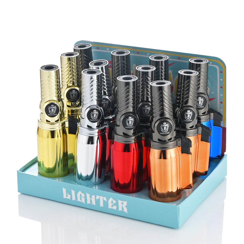 Prestige Tactical Grip Single Jet Torch Lighter AS-116