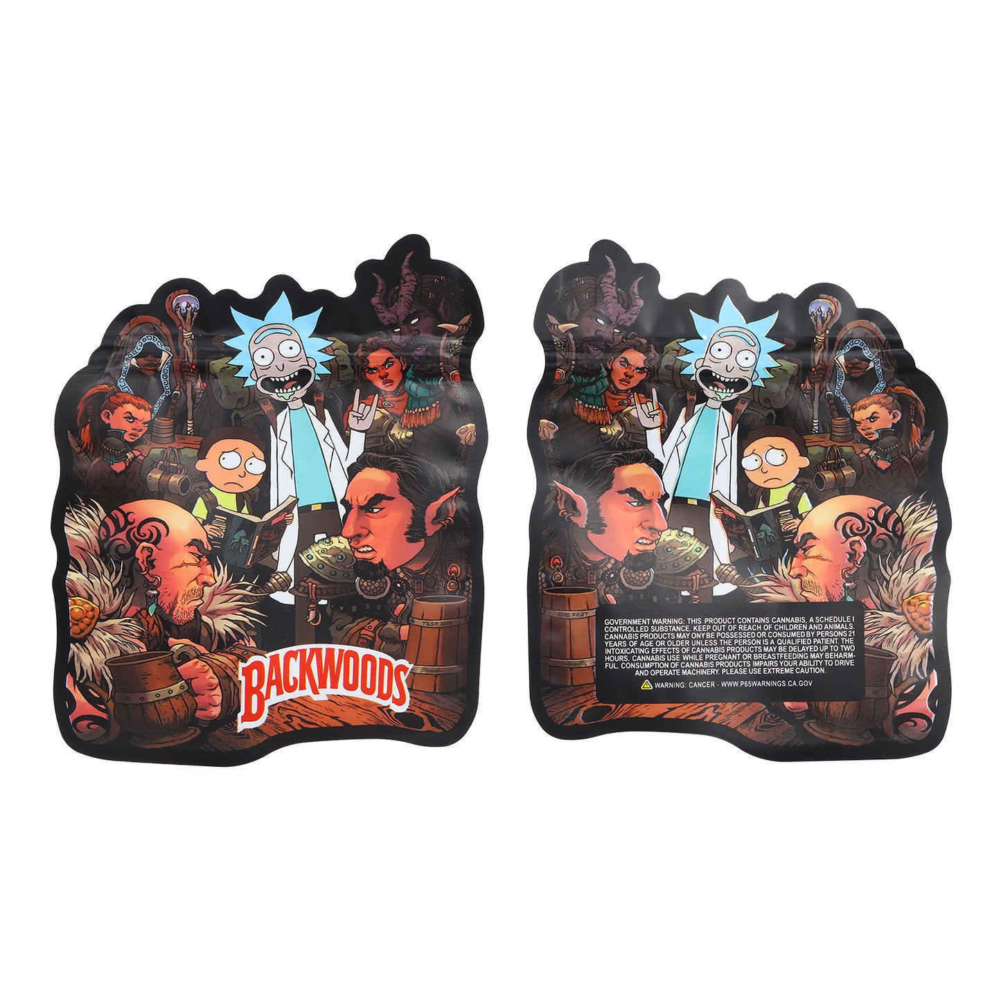 Backwoods x Toon Crossover Mylar Bag BAG-18