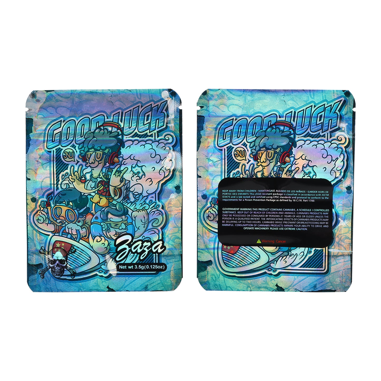 Zaza Good Luck Mylar Bag BAG-5