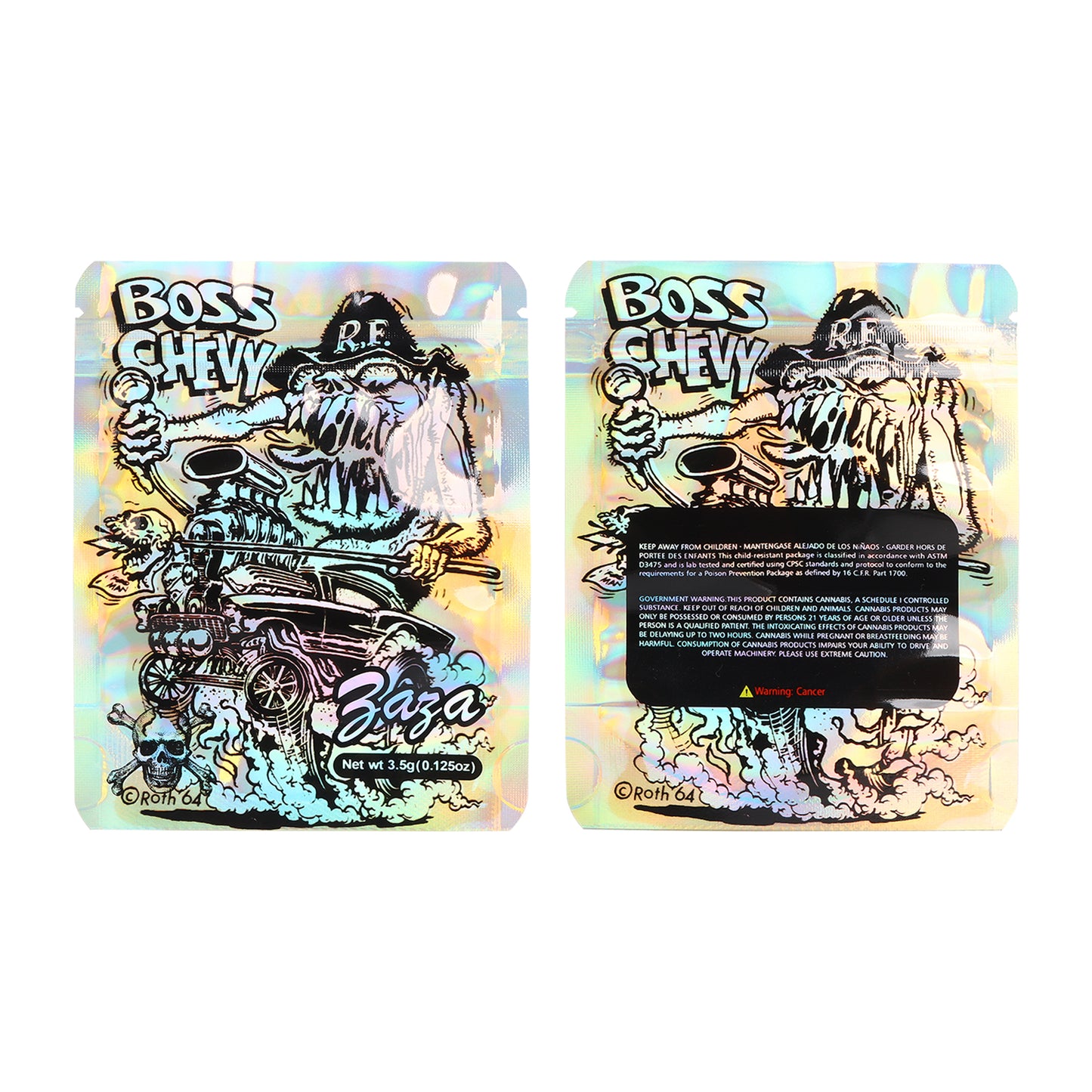 Zaza Boss Chevy Mylar Bag BAG-8