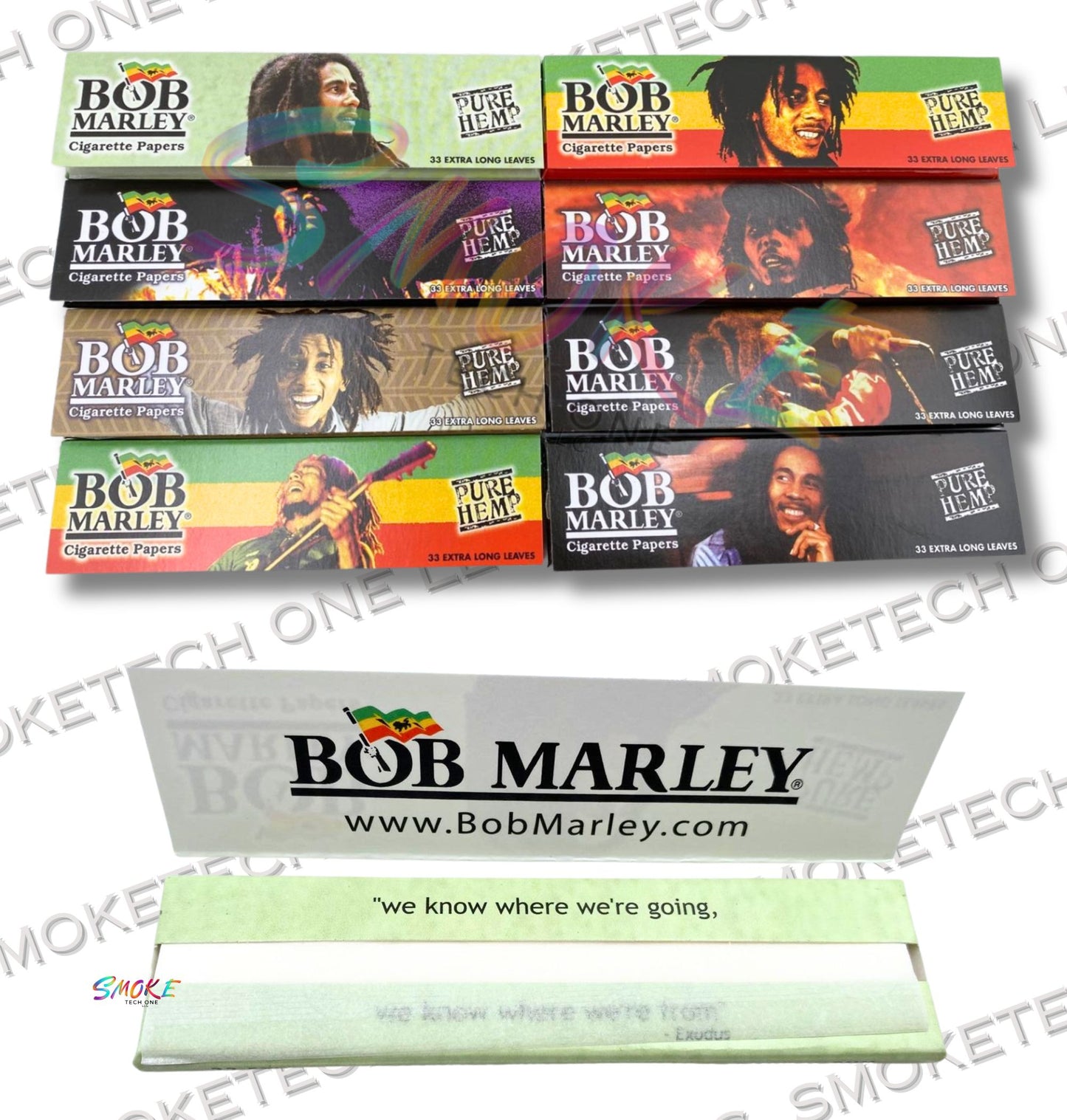 Bob Marley Pure Hemp Rolling Papers – King Size