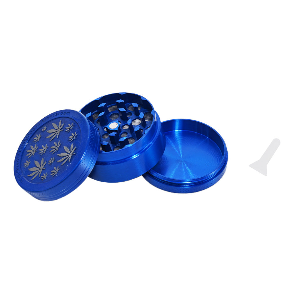 Multi-Leaf Engraved Design Herb Grinder DK5149-3
