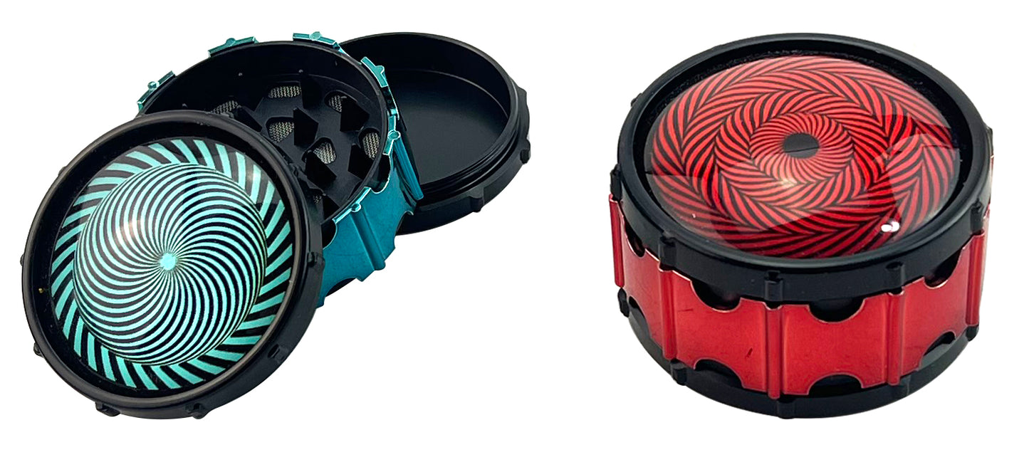 Pocket-Sized Swirl Top Herb Grinder DK5213C-3