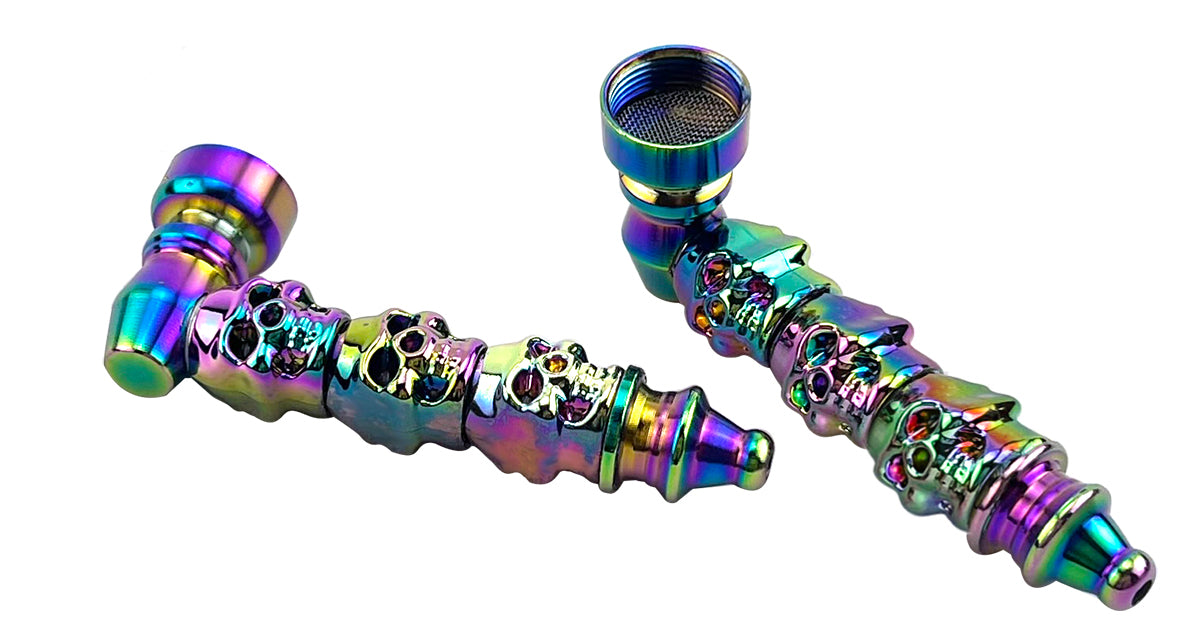 Neon Skull Pipe Grinder DK8182EA