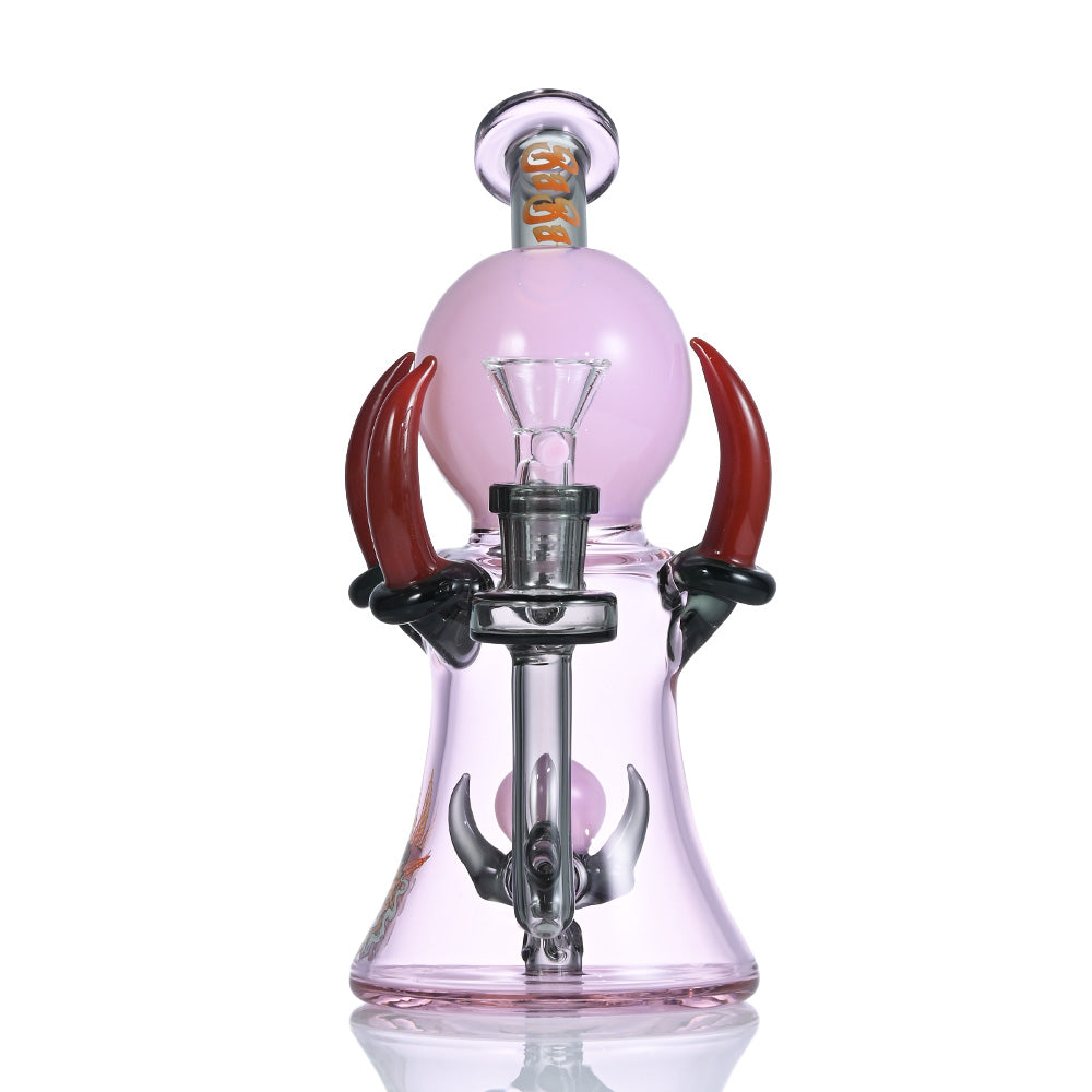 7" Hipster Glass Rig DY014