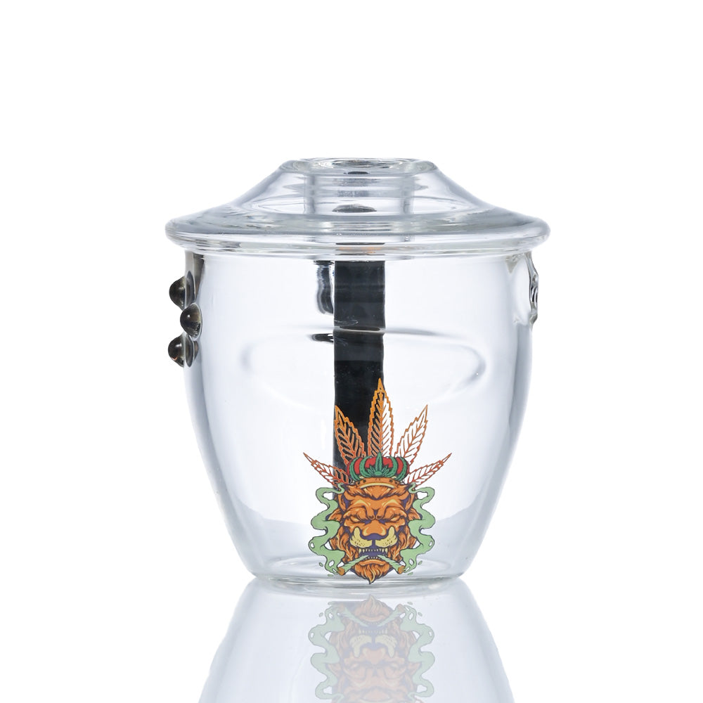 Hipster Glass Mug Pipe DY018