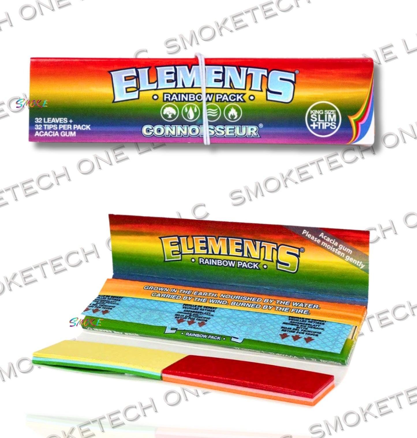 Elements 彩虹包装卷烟纸(特大号纤细型)