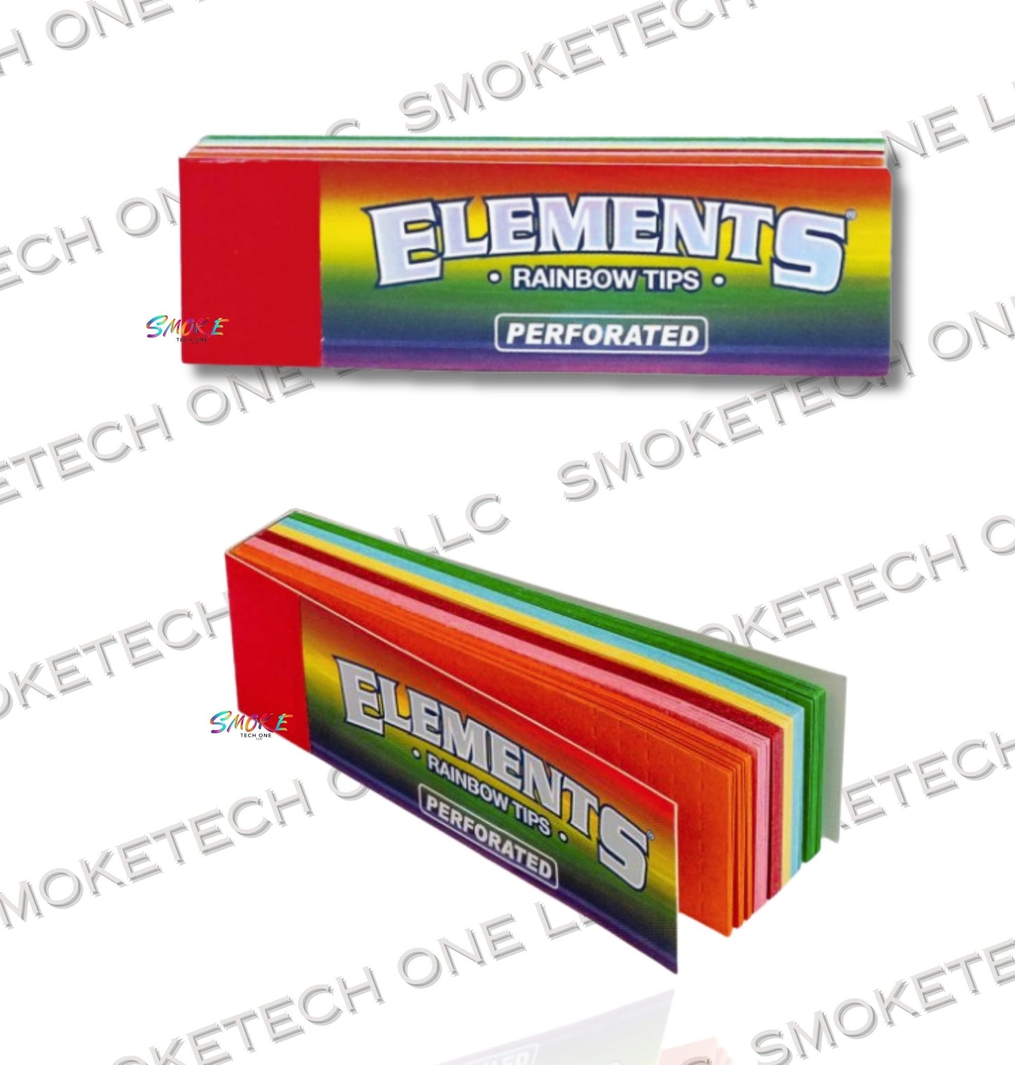 Elements Rainbow Tips (Perforated) 50 Packs