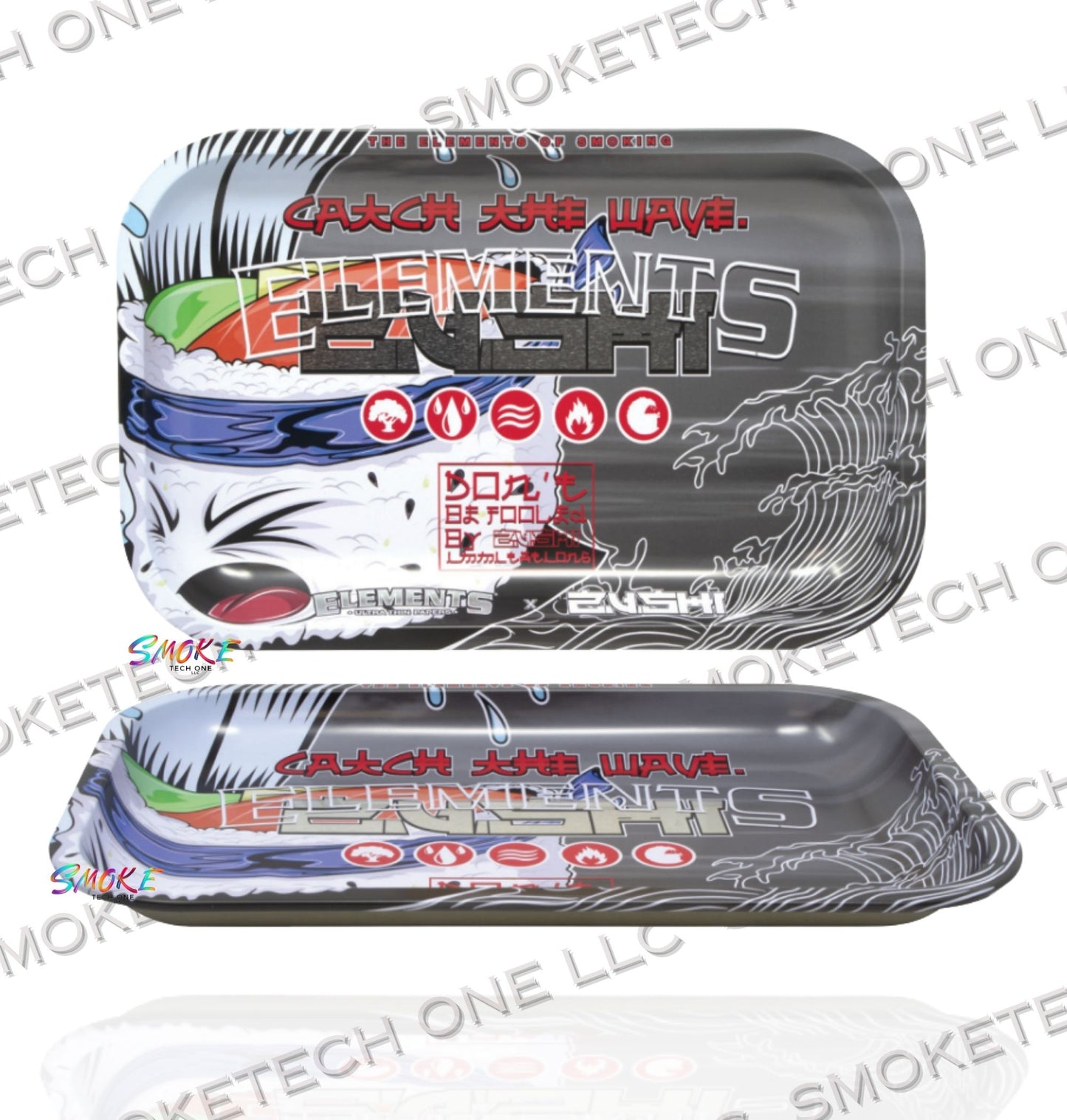 Elements X Zushi Rolling Tray (Small)