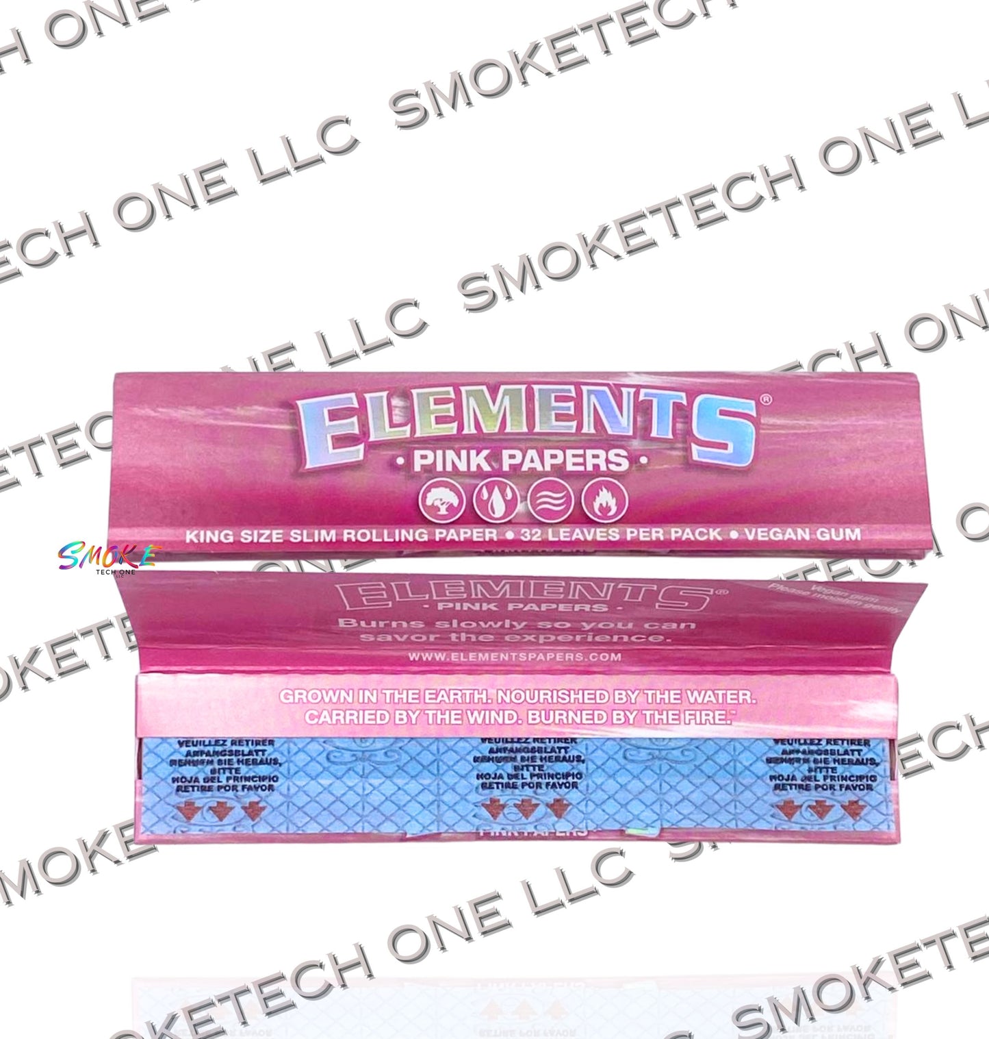 Elements Pink Rolling Papers