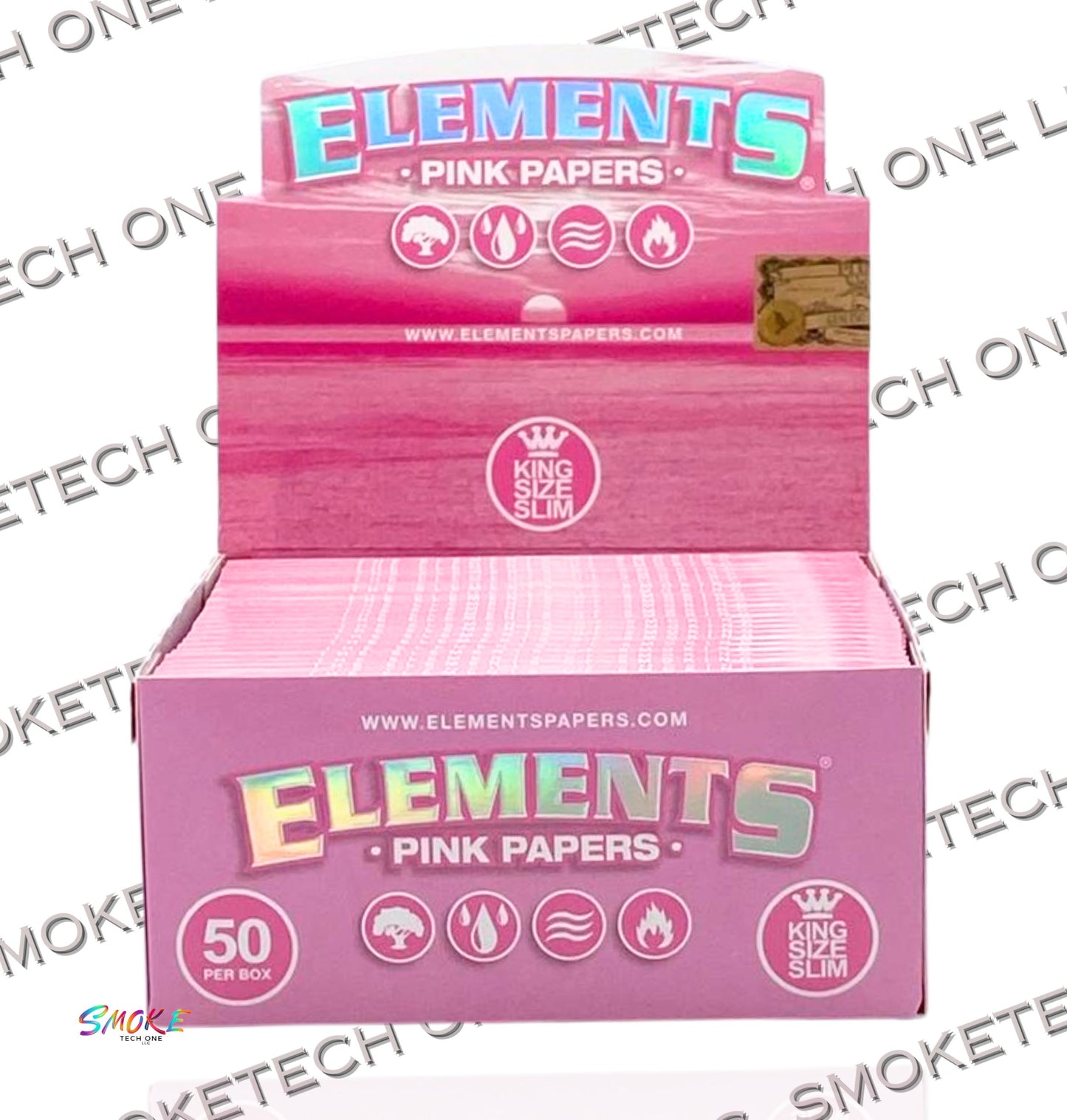 Elements Pink Rolling Papers