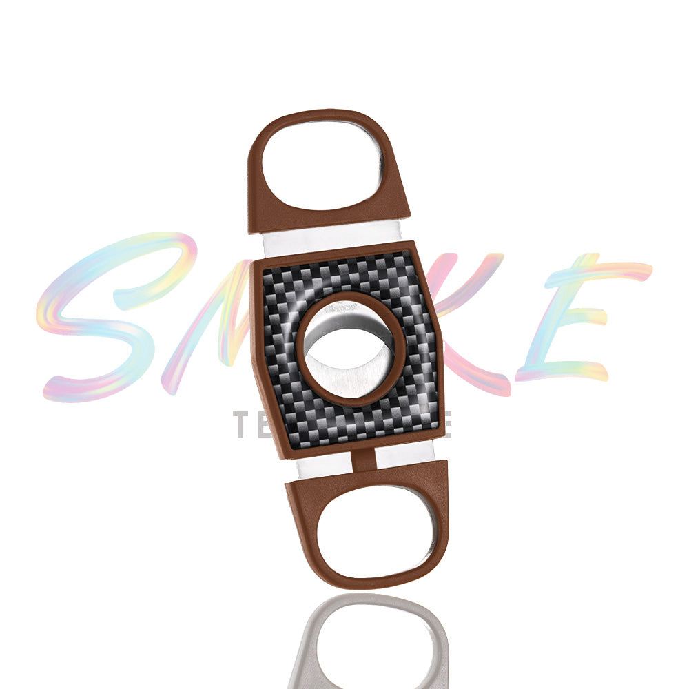 Blazcut Checkered Pattern Cigar Cutter FF189VB - Smoke Tech One LLC