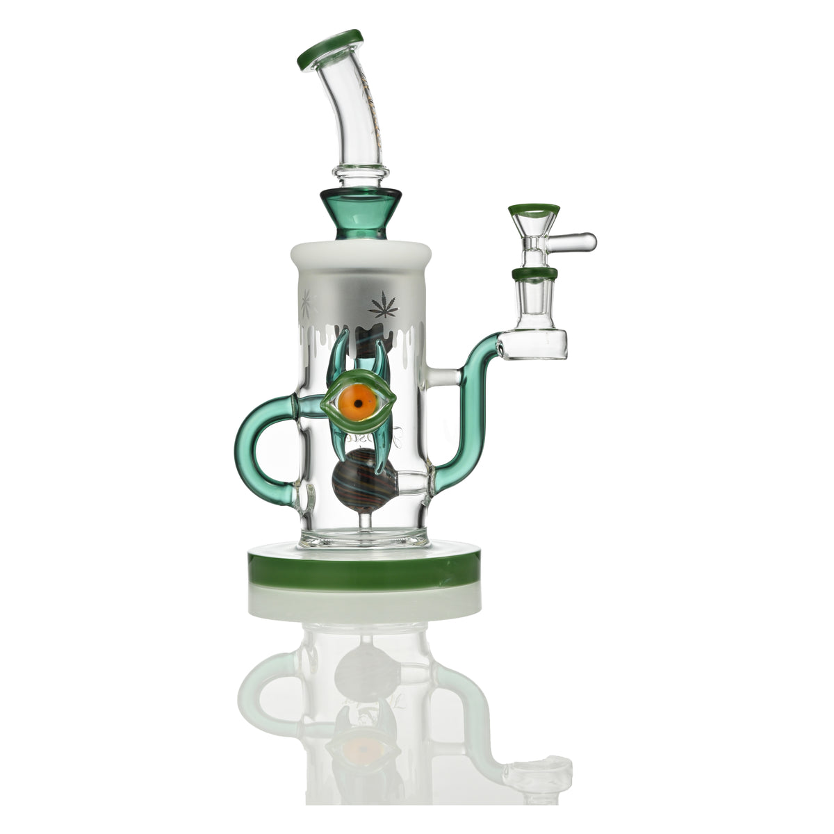 Hipster Alpha Glass rig GQ010 - Smoke Tech One LLC