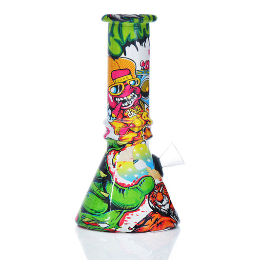 Street Smoker Set – Graffiti Edition (Includes Bong, Grinder, Jar) GRSET 01