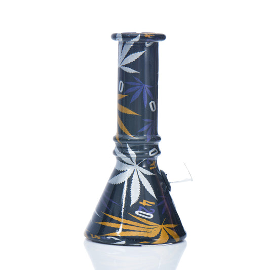 Midnight Leaf Set – Luxe Edition (Includes Bong, Grinder, Jar) GRSET 05