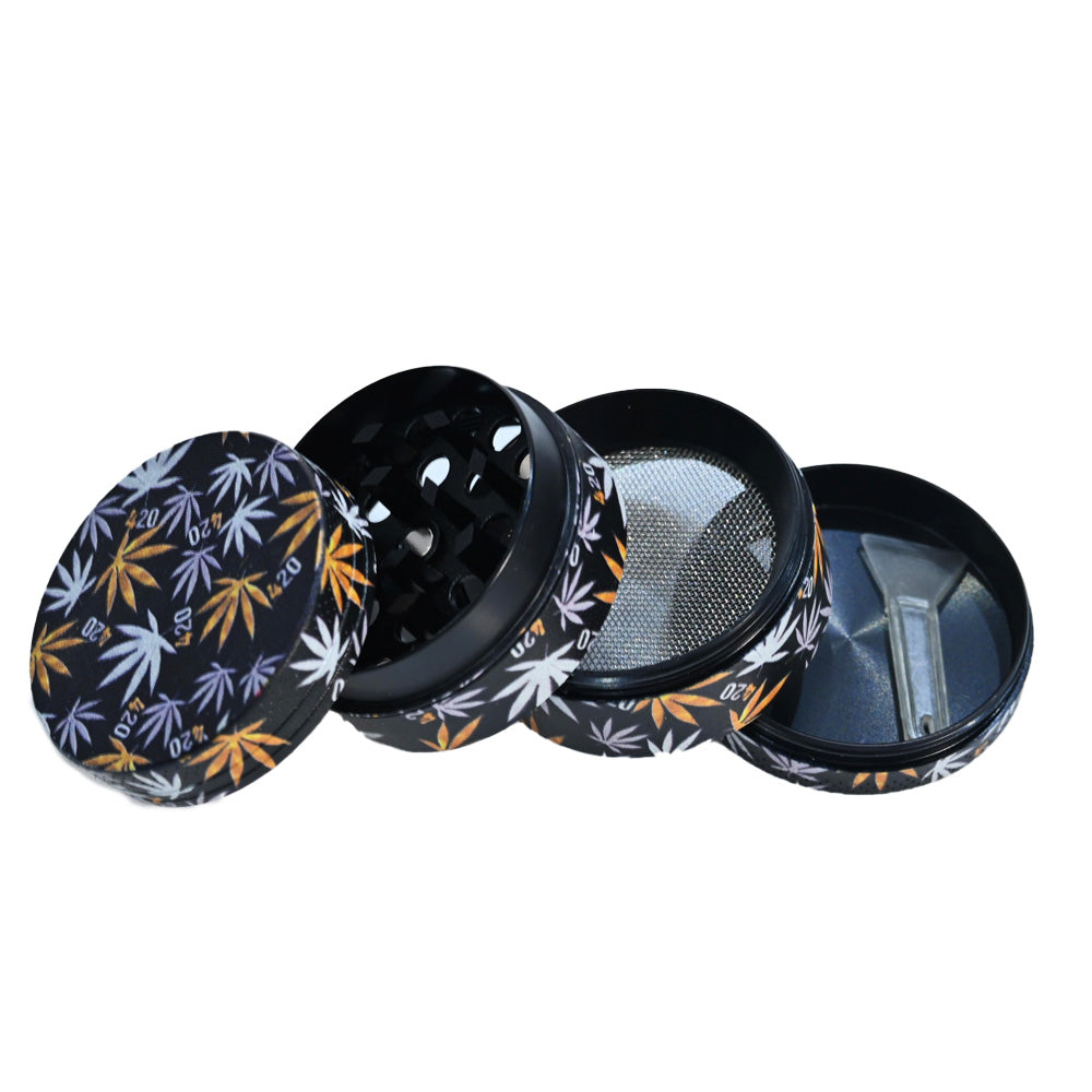 Midnight Leaf Set – Luxe Edition (Includes Bong, Grinder, Jar) GRSET05